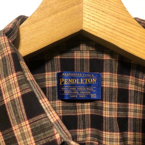 Pendleton men's 100% pure virgin wool casual shirt size: XL - Picture 3 of 4